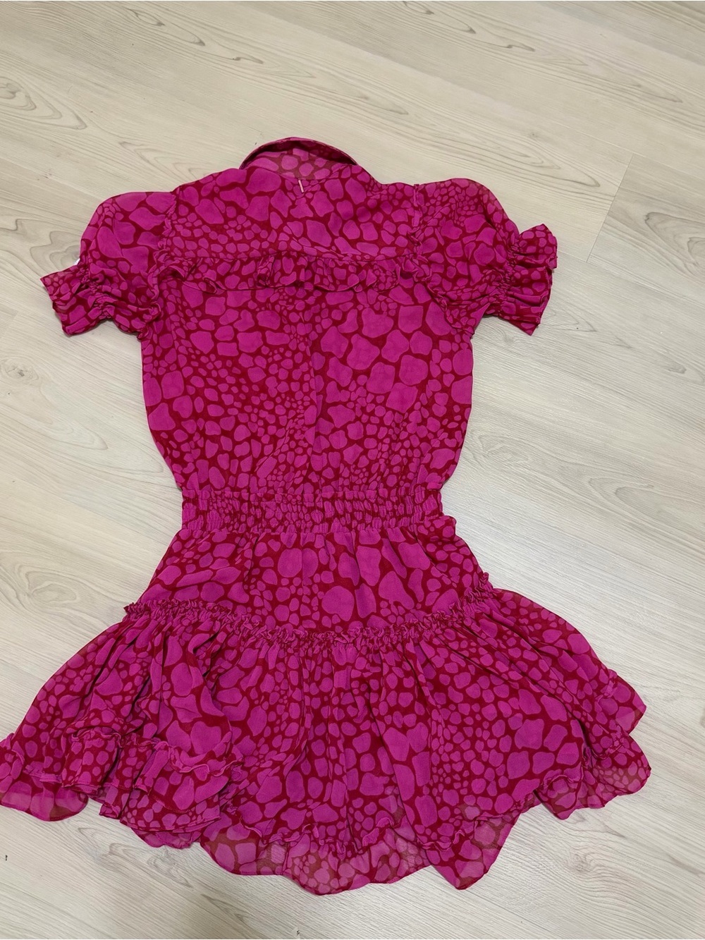 Misa Los Angeles Raspberry Mini Dress - Picture 7 of 9